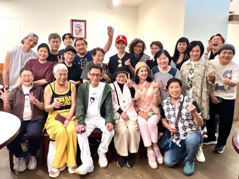 资深传媒人汪曼玲公开合照。